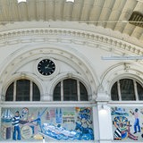 Brinkmann-Mosaik in der Bahnhofshalle des Bremer Hauptbahnhofs