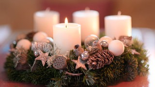 Ein Adventskranz