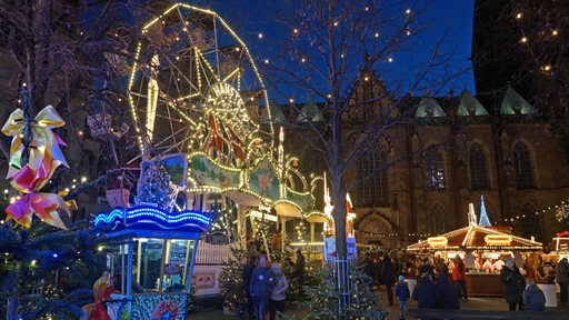Weihnachtsmarkt auf dem Bremer Domshof im Jahre 2016 (Archivbild)