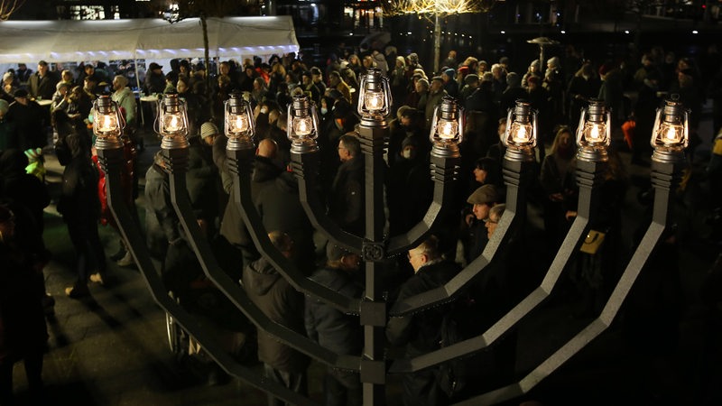 Chanukkafeier der Jüdischen Kultusgemeinde in Dortmund (Archivbild)