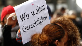 Demonstration anlässlich des Weltfrauentags am 8. März (Archivbild)