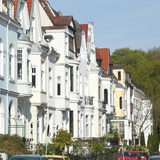 Häuser in Schwachhausen.