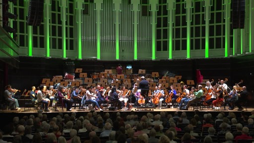 Bremer Glocke Konzert Orchester auf der Bühne