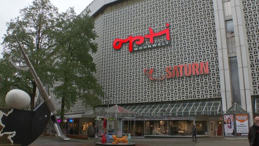 Das große Kaufhaus in der Bremer Innenstadt.