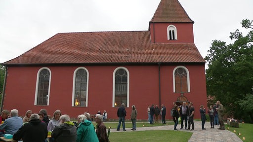 Die Sankt-Petri Kirche in Kirchlinteln. 