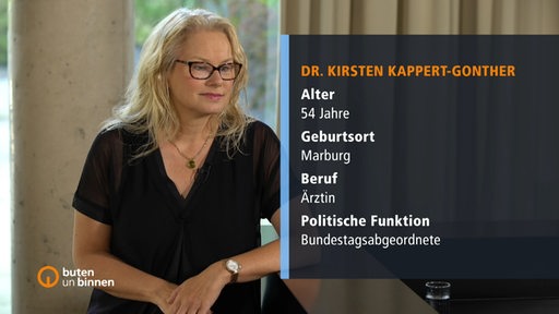 Kirsten Kappert-Gonther wird interviewt