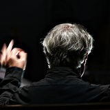 Dirigent Ingo Metzmacher während der Fotoprobe zur Oper Falstaff der Salzburger Festspiele