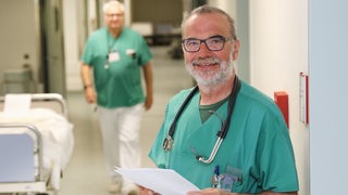Notfallmediziner Dr. Klaus-Peter Hermes