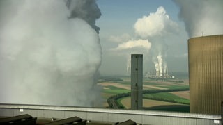 Atomkraftwerke stoßen Umweltverschmutzung und Treibluftgase aus. 