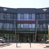 Der Haupteingang des bremer LDW-Krankenhauses.