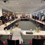 Treffen der Parteien in Bremen zu Koalitionsgesprächen