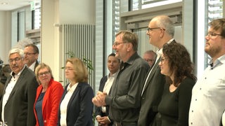 Teilnehmer der Koalitionsverhandlungen in Bremen