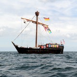 Die Ubena von Bremen, Nachbau einer Hansekogge