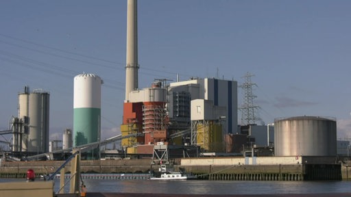 Das Kohlekraftwerk in Bremen-Farge.