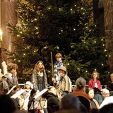 Krippenspiel des Staats- und Domchors Berlin gemeinsam mit Musikerinnen und Musikern der lautten compagney im Berliner Dom 