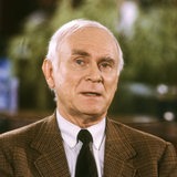 Loriot 1985 als Gast bei 3 nach 9 im Studio