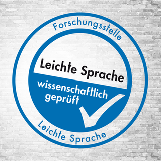 Logo der Forschungsstelle für Leichte Sprache