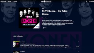 Website zum Podcast: Ikonen - Die Toten Hosen