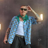 Der Rapper Macklemore live beim Lollapalooza 2023.