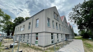 Der neue Wohnkomplex "Dat nee Huus" auf dem Ellener Hof.