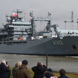 Das Marine-Schiff "Frankfurt am Main"