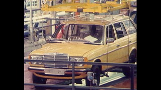 Mercedes-Kombi in der Montagehalle im Bremer Werk