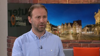 Der klimapolitische Sprecher der CDU Martin Michalik im Interview bei buten un binnen.