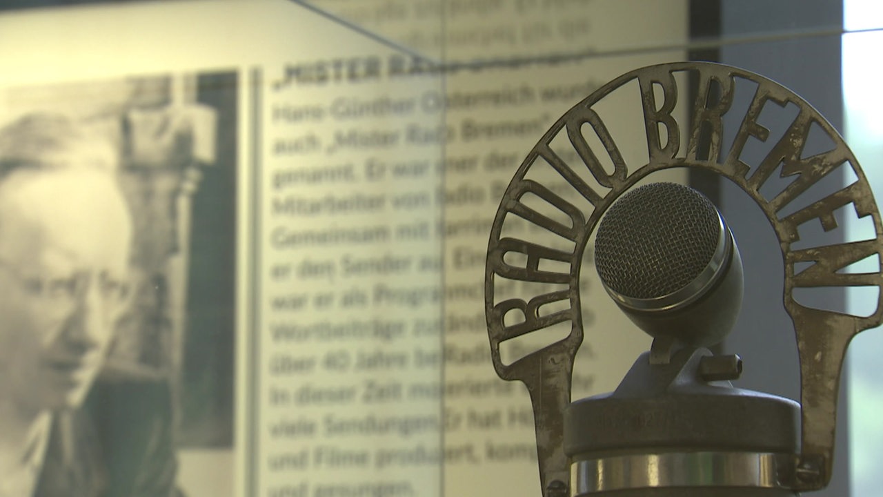 75 Jahre Radio Bremen in einer Ausstellung buten un binnen