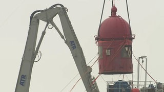 Der Molenturm hat keine Kuppel mehr.