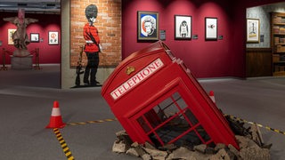 Blick in die Ausstellung "Mystery of Banksy"