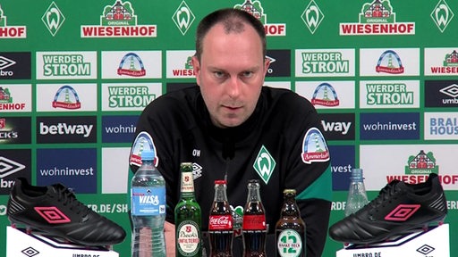 Werders Trainer Ole Werner im Interview. 
