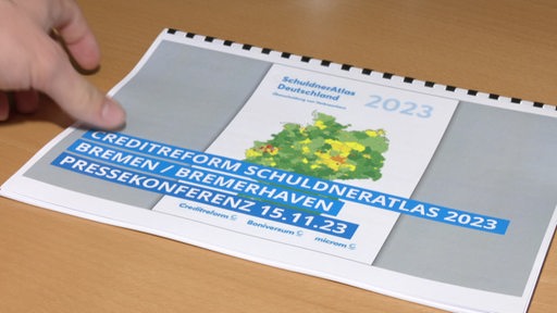 Das Schuldneratlas 2023 für Bremen und Bremerhaven. 