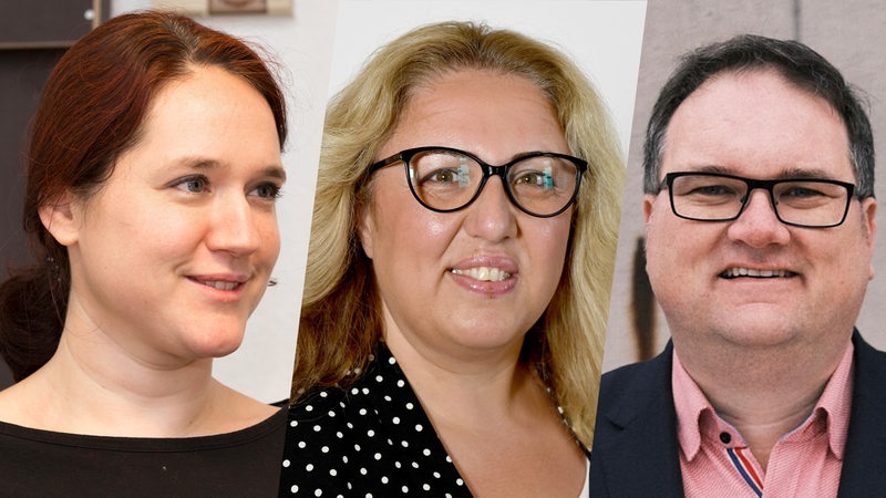 Collage zeigt die 3 neuen Senatoren: Kathrin Mossdorf, Özlem Ünsal und Björn Fecker