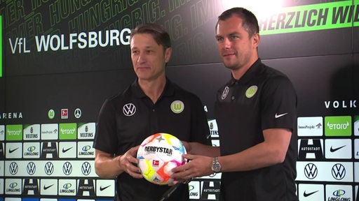 Niko Kovac während eines Pressetermins zu seinem neuen Trainerposten beim Vfl Wolfsburg.