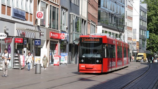 Straßenbahn in der Obernstraße