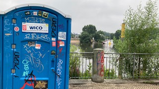 Neue öffentliche Toilette am Osterdeich an der Sielwallfähre