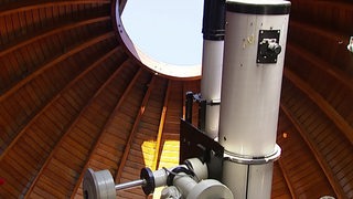 Teleskop im Olbers-Planetarium
