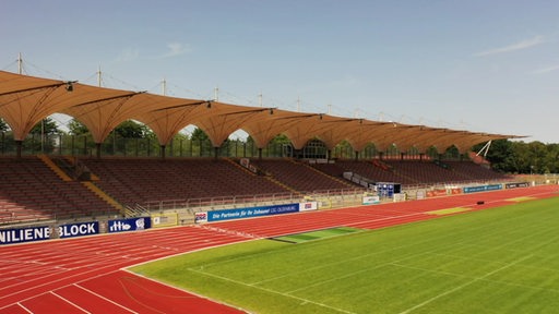 Das Marschweg-Stadion vom VFL Oldenburg.