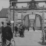 Eine schwarz weiß Aufnahme aus Ostpreußen.