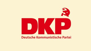 Logo der Partei DKP.