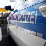 Ein Fahrzeug der Bundespolizei