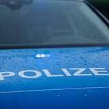 Ein Polizeiauto.