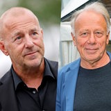 Collage: Heino Ferch, Jürgen Trittin und Ailton