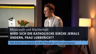 Felix Krömer zum Thema Missbrauch und Machterhalt im Gespräch