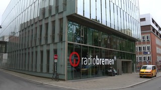 Die Außenfassade des Funkhauses von Radio Bremen