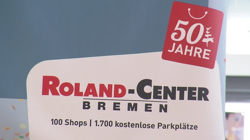 Ein Plakat zum 50. Jährigen Jubiläum des Roland Center Bremen.
