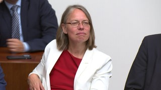 Die Bildungssenatorin Sascha Aulepp in der Bremischen Bürgerschaft.
