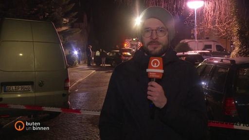 Buten un binnen Reporter Niko Schleicher Live zugeschaltet aus Delmenhorst.