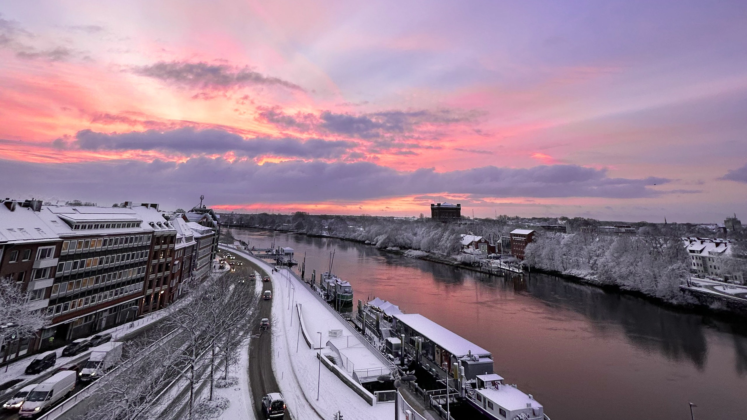 Winter Wonderland Bremen: Die schönsten Fotos vom Schnee-Comeback - buten  un binnen
