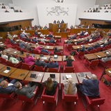 Bürgerschaftssitzung im Abgeordnetenhaus in Bremen.
